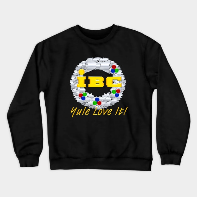 Scrooged 1988 IBC Yule Love It Network Crewneck Sweatshirt by carcinojen